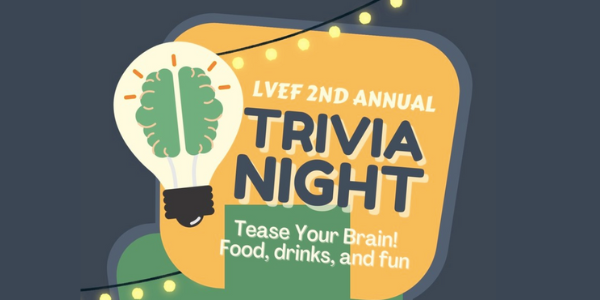 Flyer for trivia night event