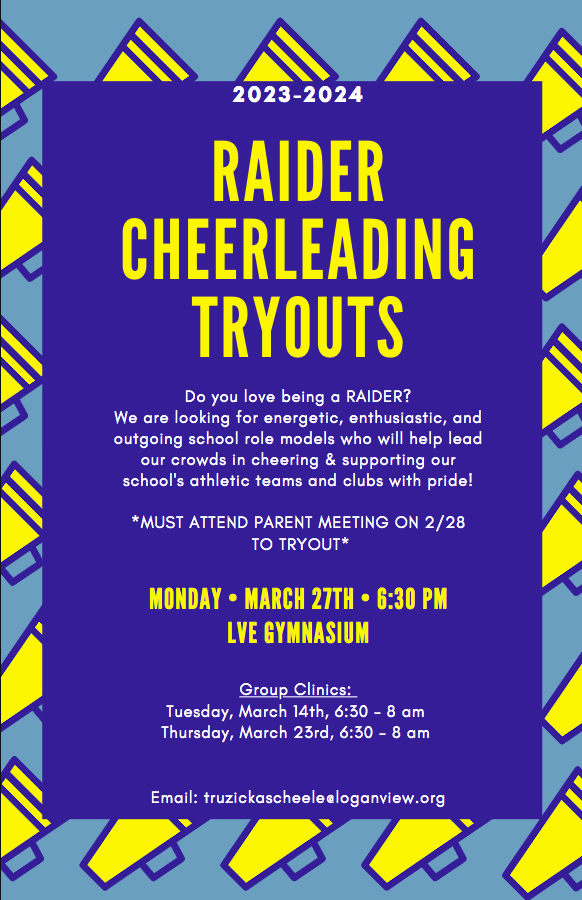 Cheerleading Tryout Information