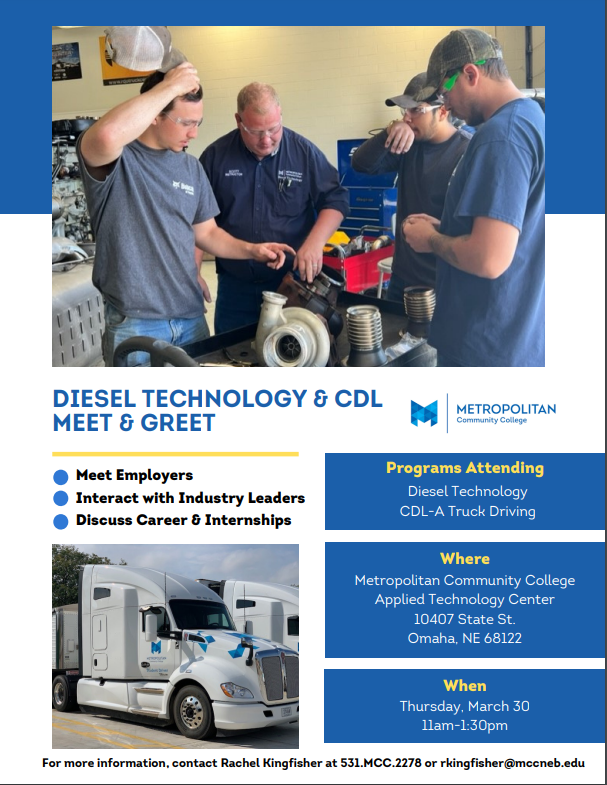 Diesel Technology Meet and Greet at MCC